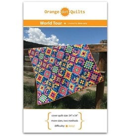 Orange Dot Quilts World Tour Quilt Pattern