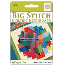 Colonial Needle ON ORDER-Big Stitch Quilting Needle Pack - 14ct by Pepper Cory