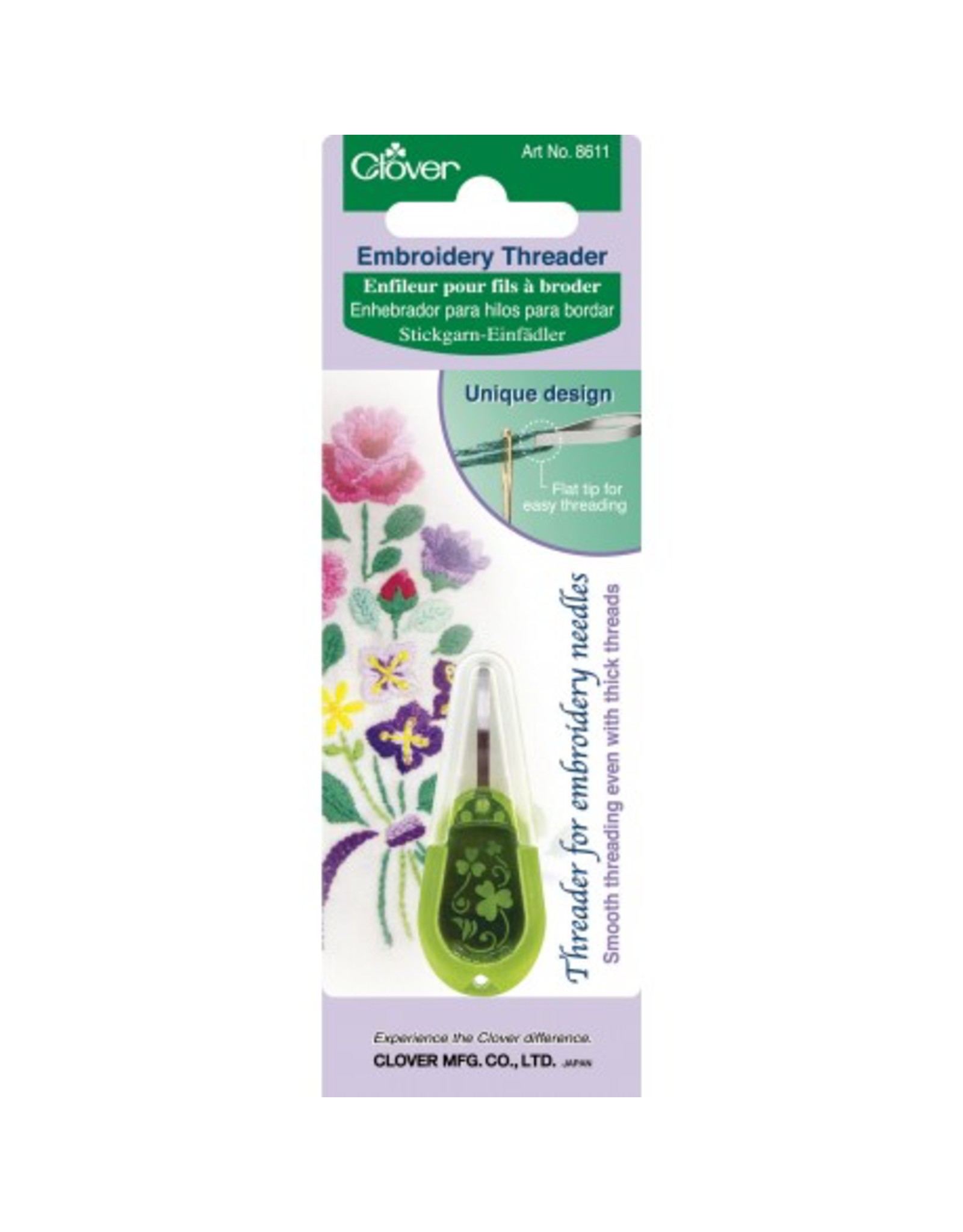 Clover ON ORDER - Embroidery Needle Threader, Clover
