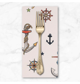 PD's Alexander Henry Collection Nicole’s Prints, Rise and Shine, Anchored in Tea, Dinner Napkin