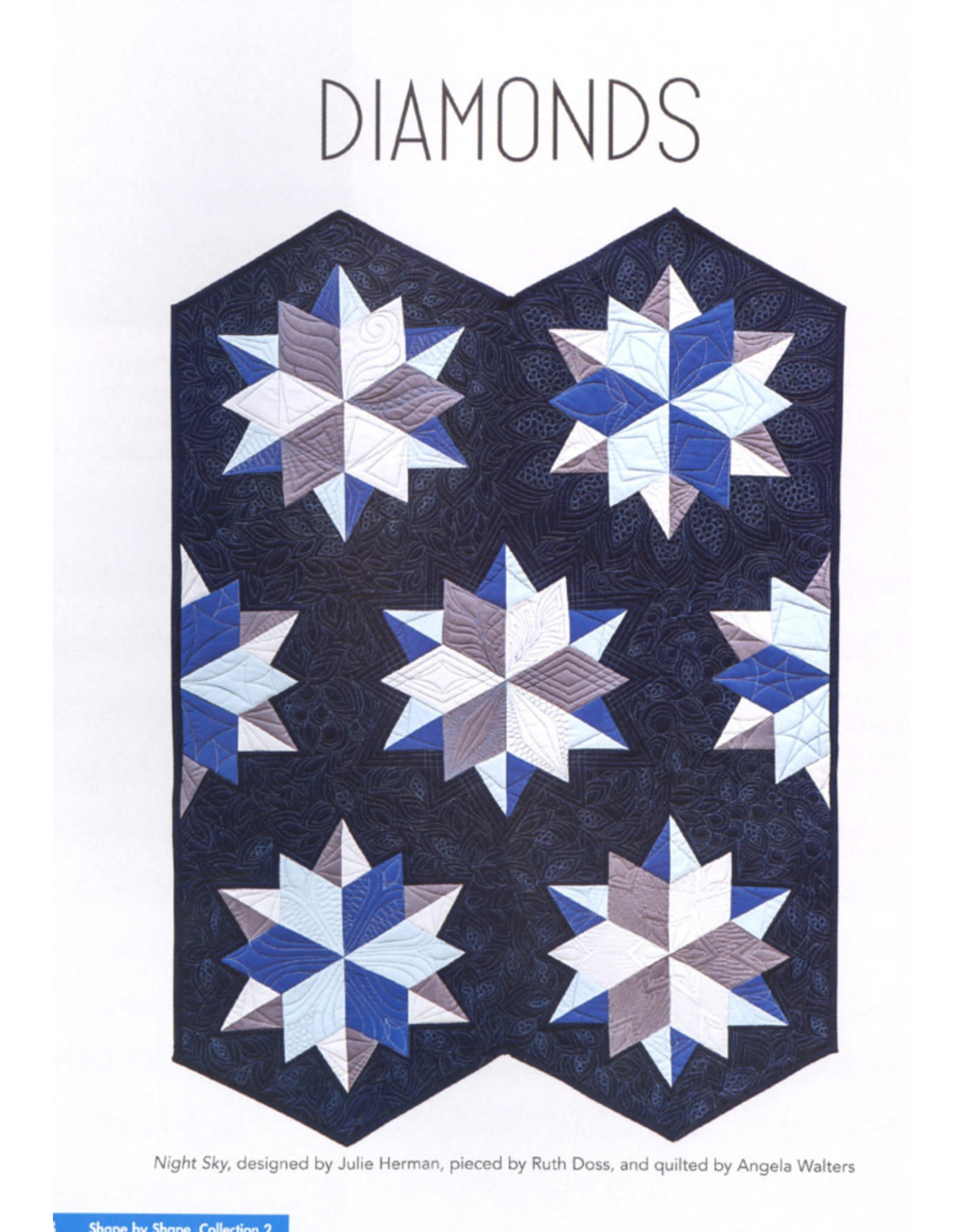 Angela Walters Shape by Shape Collection 2 - Free Motion Quilting with Angela Walters