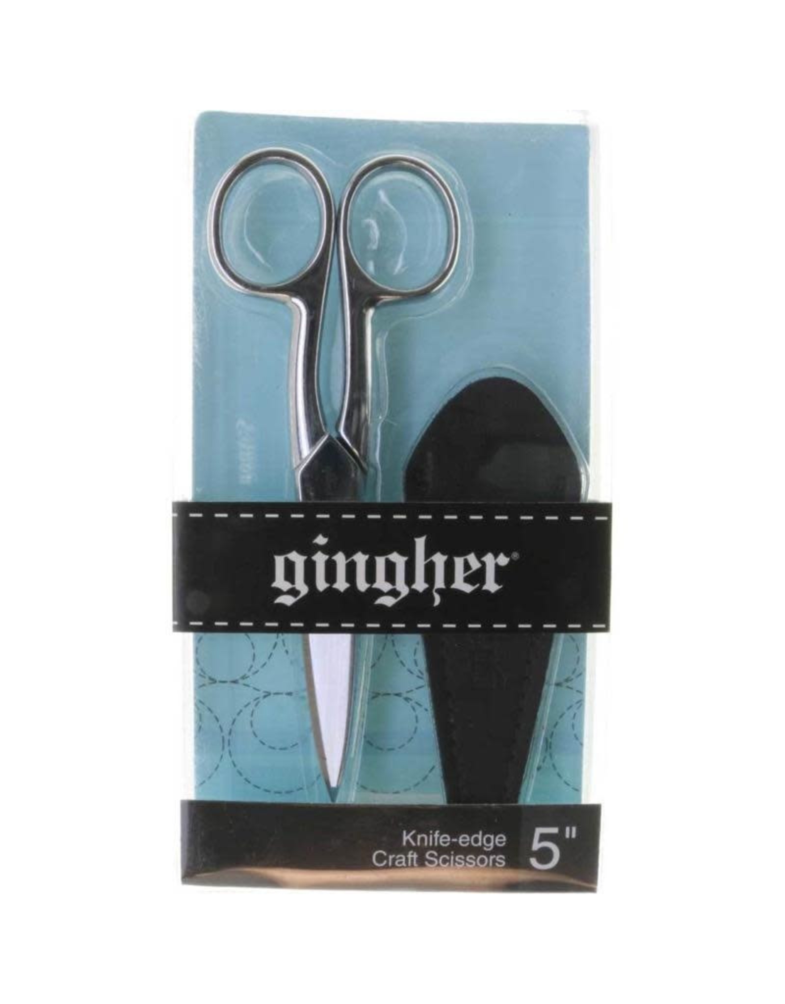 Gingher 5 Knife-edge Craft Scissors - Picking Daisies