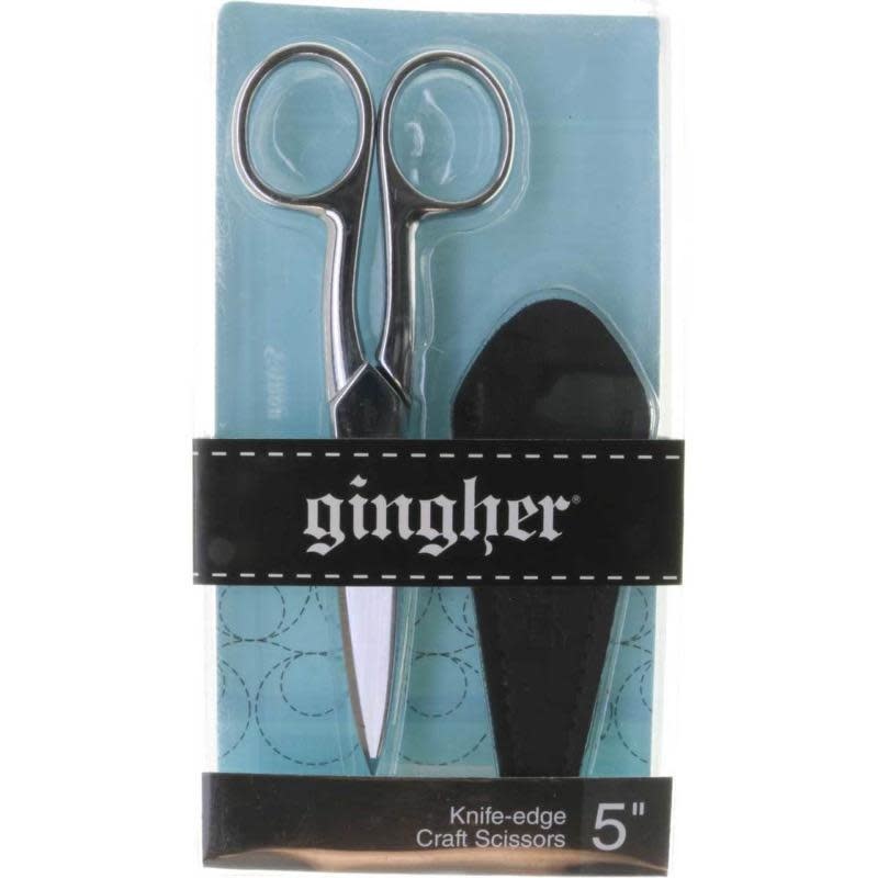 Gingher 5 in. Knife Edge Craft Scissors
