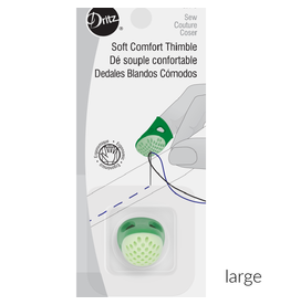 Dritz Soft Comfort Thimble, Size Large