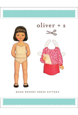 Oliver + S Oliver+S’s Book Report Dress Pattern - Size 6M - 4T