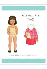 Oliver + S ON SALE - Oliver+S’s Book Report Dress Pattern - Size 6M - 4T
