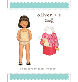 Oliver + S ON SALE - Oliver+S’s Book Report Dress Pattern - Size 6M - 4T