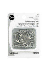 Dritz Curved Basting Safety Pins - Sz 1  (1 1/16") - 50ct.