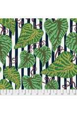 Kathy Doughty Earth Made Paradise, Tropical Leaf in Cool, Fabric Half-Yards