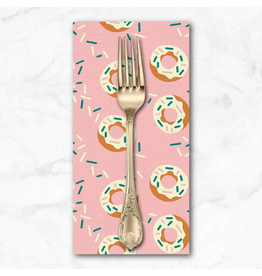 PD's Paintbrush Studio Collection Food Truck, Donut in Pink, Dinner Napkin