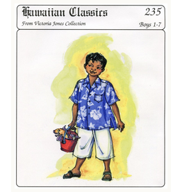 Victoria Jones Collection ON SALE - Hawaiian Classics, Boy's Aloha Shirt Sewing Pattern Victoria Jones Collection ON SALE - Hawaiian Classics, Boy's Aloha Shirt Sewing Pattern