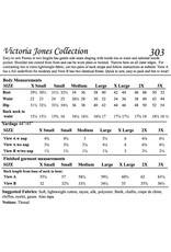 Victoria Jones Collection Hawaiian Classics, Misses Pareau Sewing Pattern