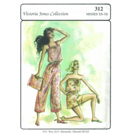 Victoria Jones Collection ON SALE - Hawaiian Classics, Misses Sunsuit Sewing Pattern Victoria Jones Collection ON SALE - Hawaiian Classics, Misses Sunsuit Sewing Pattern