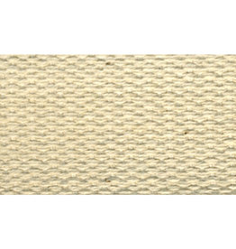 United Notions Cream/Natural Cotton Webbing Strapping 1" wide, by the yard