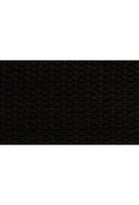 United Notions Black Cotton Webbing Strapping 1" wide, by the yard