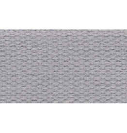 United Notions Light Grey Cotton Webbing Strapping 1" wide, by the yard