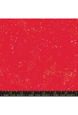 Rashida Coleman-Hale Speckled New in Scarlet, Fabric Half-Yards