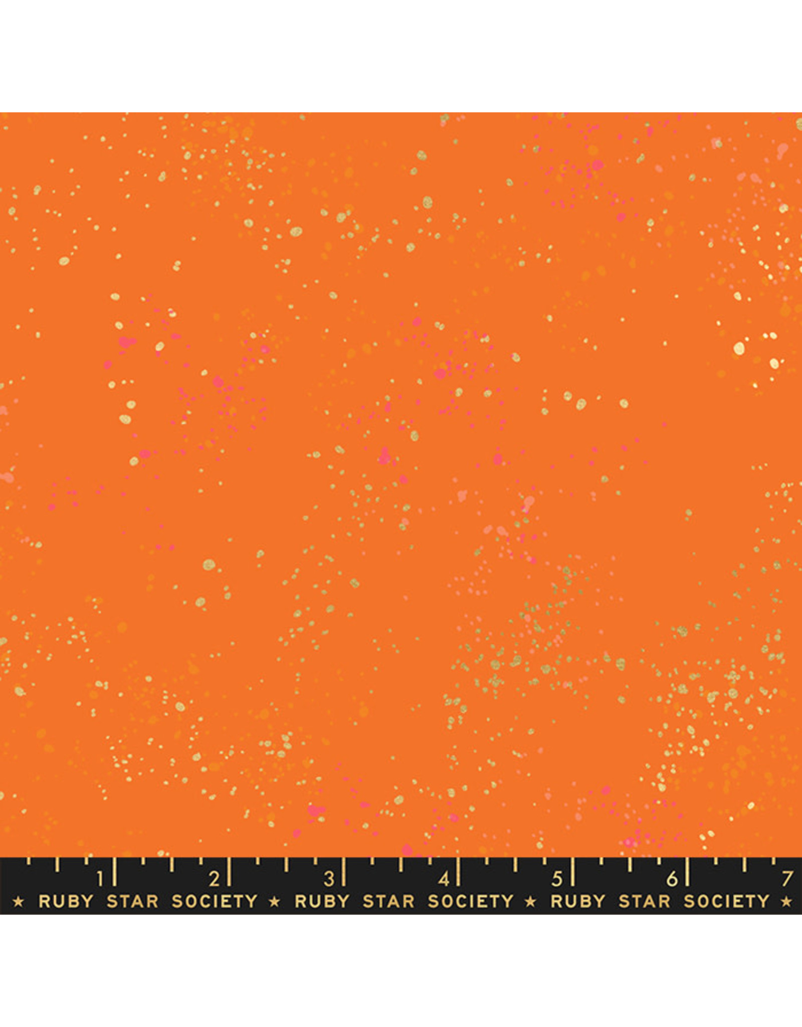 PD's Ruby Star Society Collection Speckled in Burnt Orange, Dinner Napkin