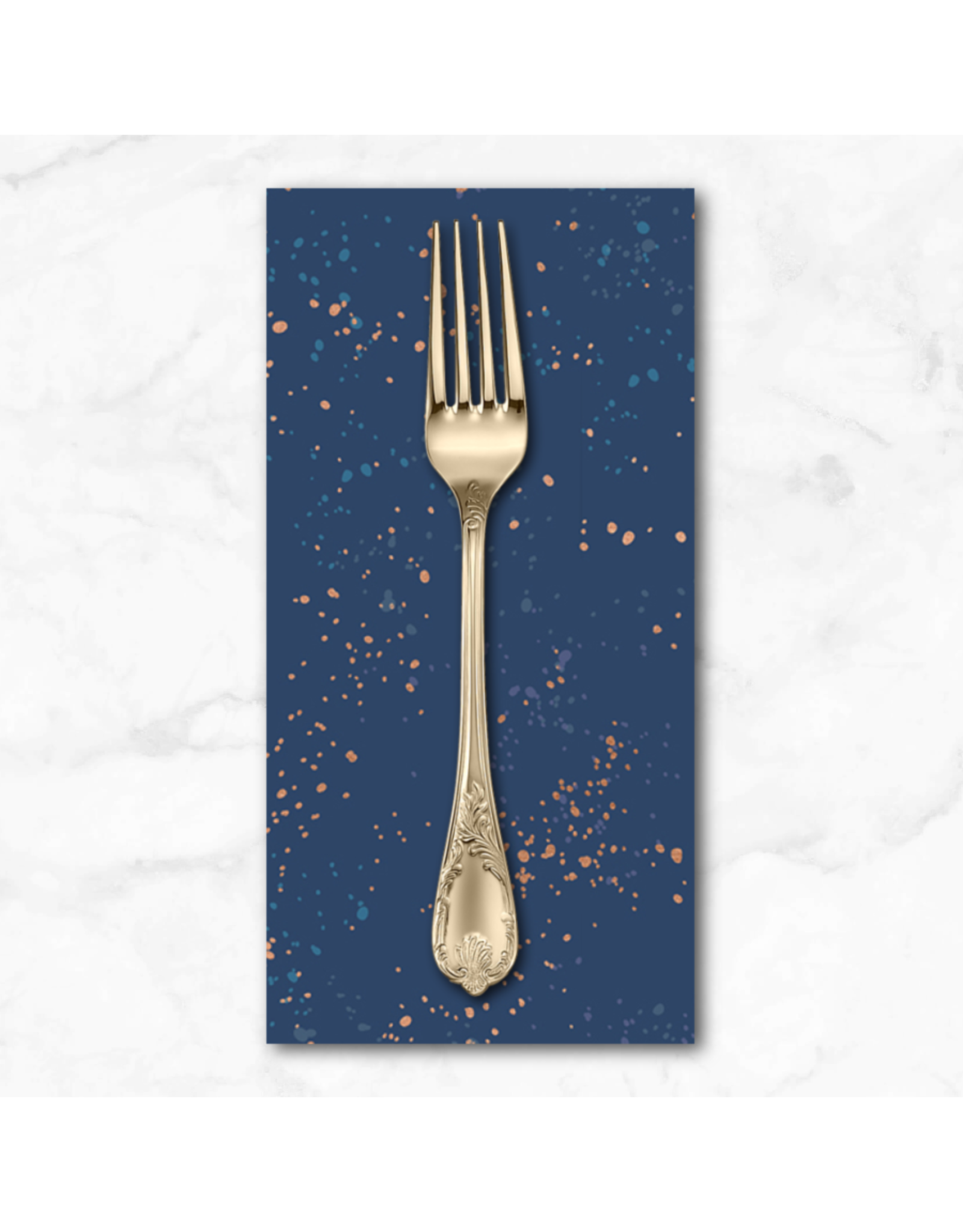 PD's Ruby Star Society Collection Speckled in Bluebell, Dinner Napkin
