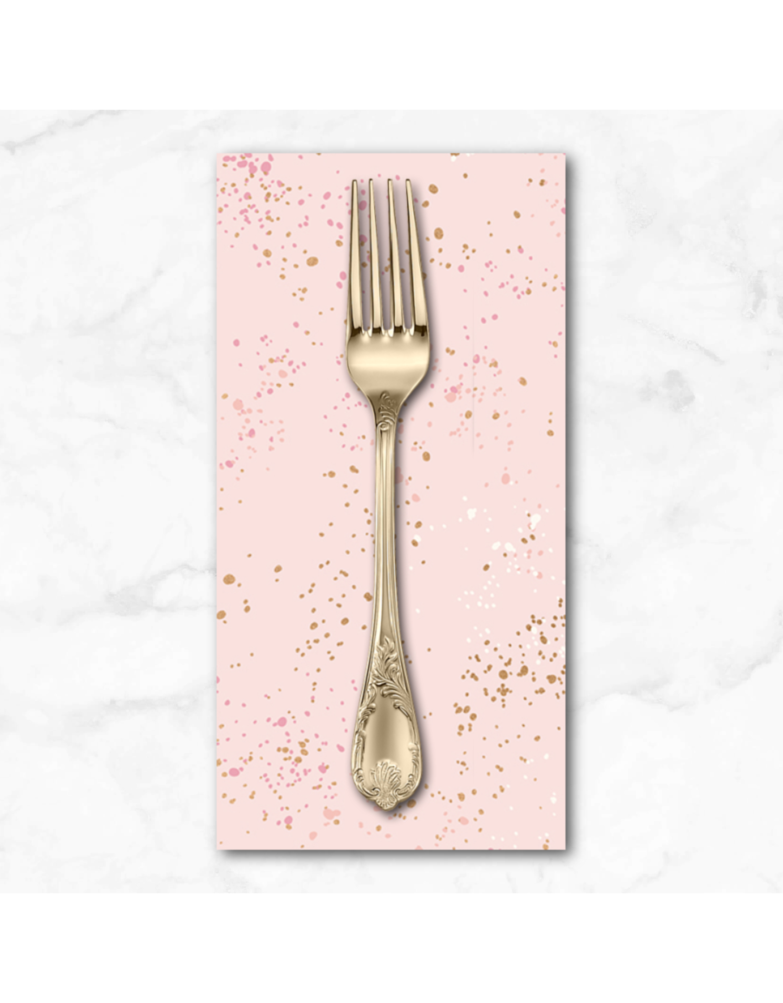 PD's Ruby Star Society Collection Ruby Star Society, Speckled New in Pale Pink, Dinner Napkin