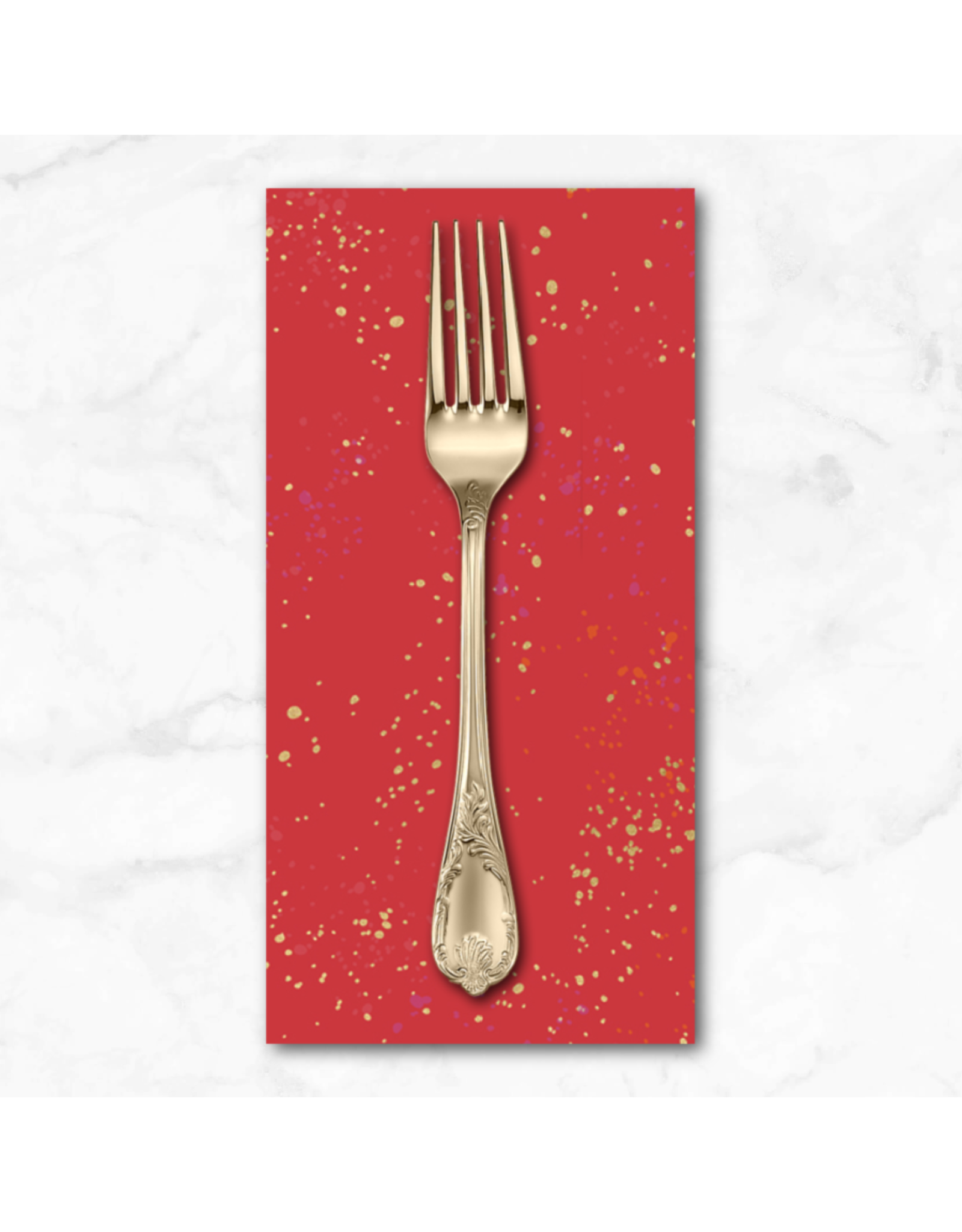 PD's Ruby Star Society Collection Speckled in Scarlett, Dinner Napkin