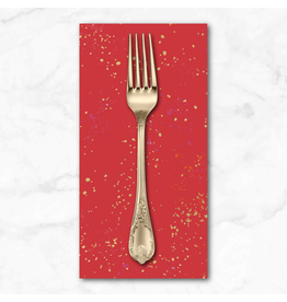 PD's Ruby Star Society Collection Speckled in Scarlett, Dinner Napkin