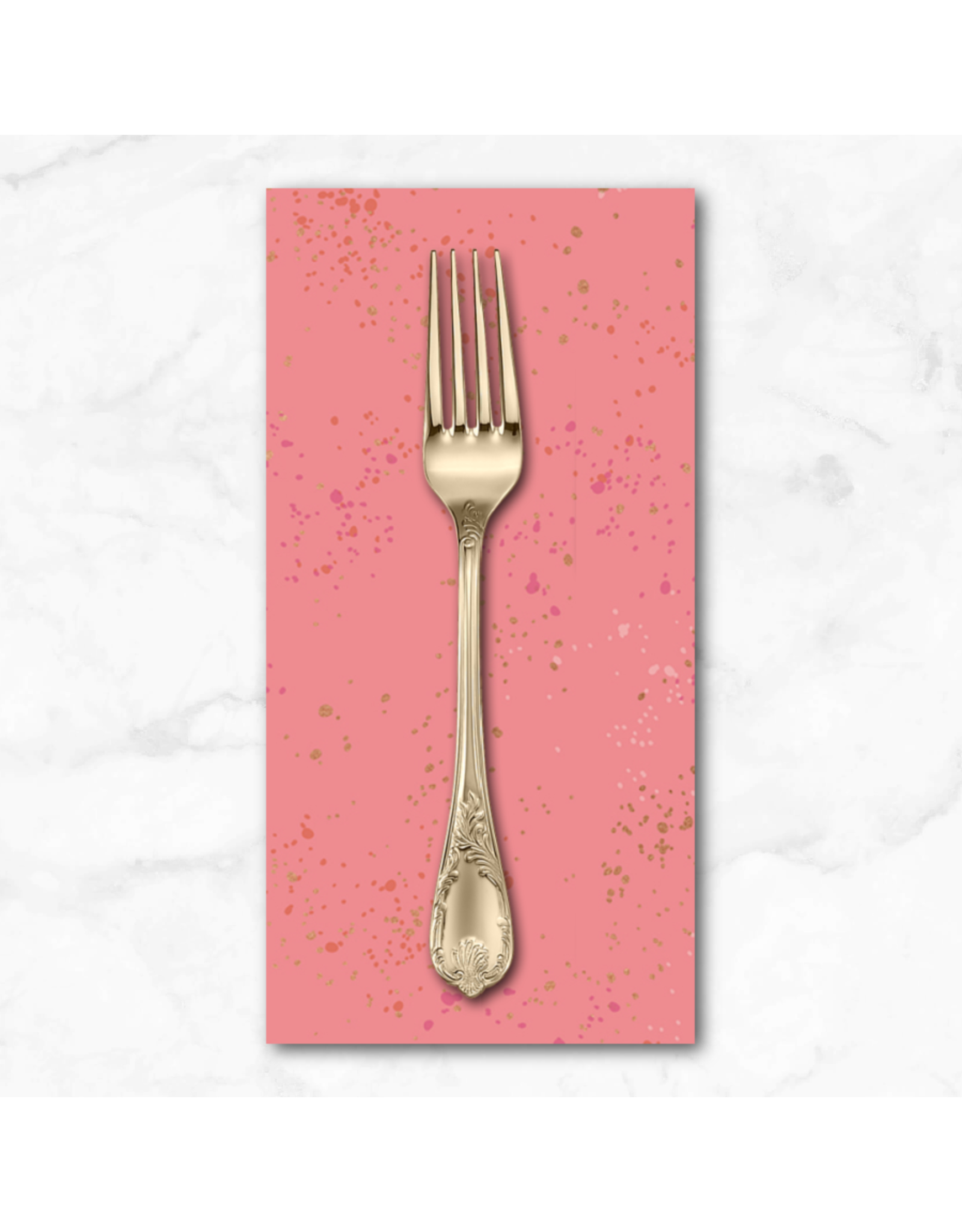 PD's Ruby Star Society Collection Speckled in Sorbet, Dinner Napkin