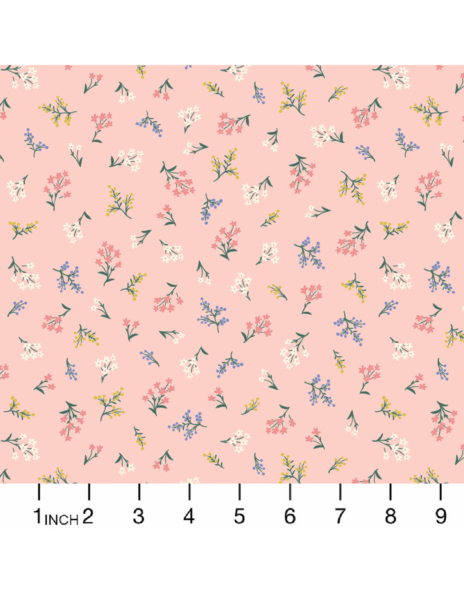PD's Rifle Paper Co Collection Strawberry Fields, Petites Fleurs in Blush, Dinner Napkin