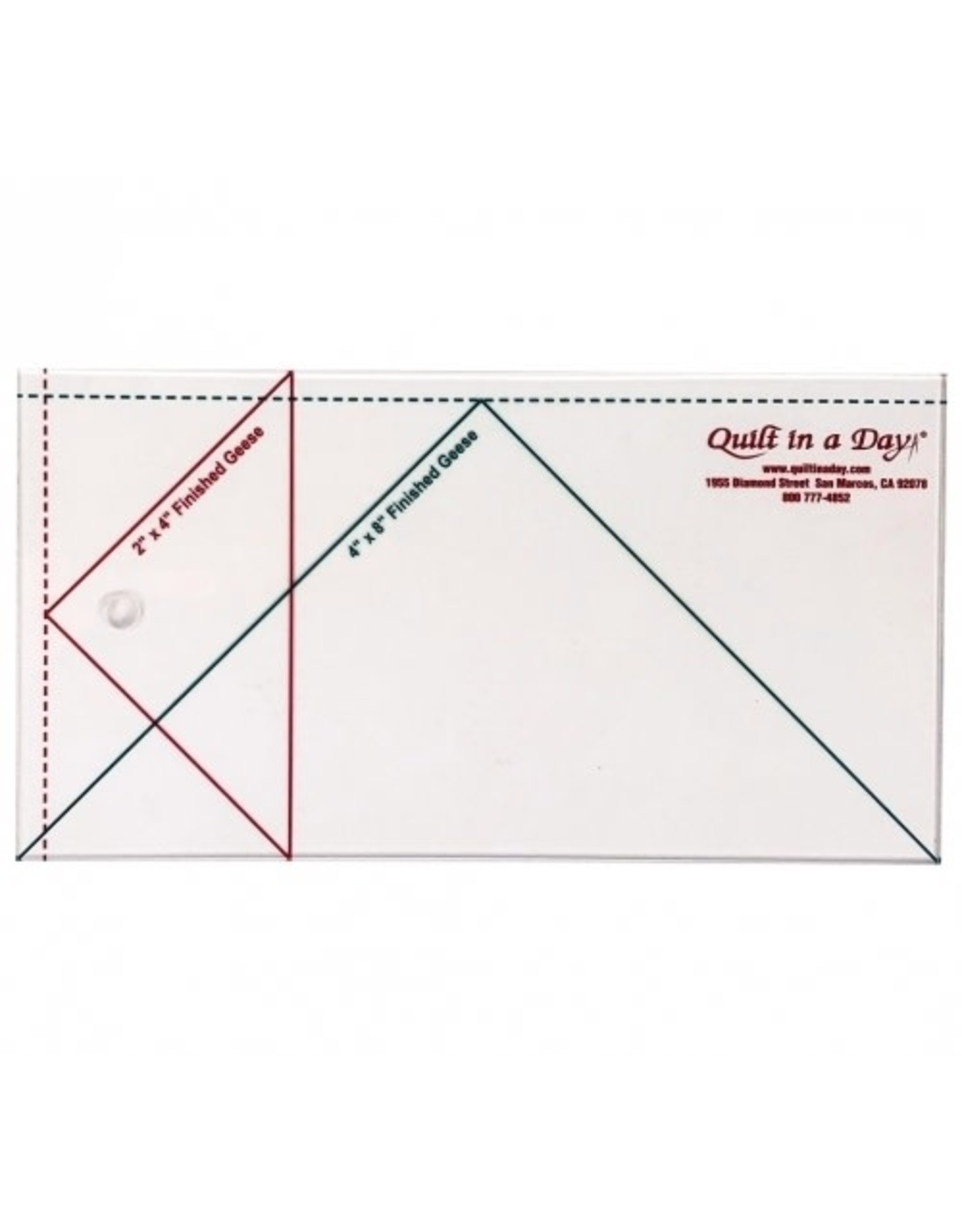 Quilt in a Day Large Flying Geese Ruler
