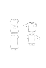 Oliver + S ON SALE - Oliver+S’s Girl On The Go Dress  + Top Pattern - Sizes 8 - 18 Oliver + S ON SALE - Oliver+S’s Girl On The Go Dress  + Top Pattern - Sizes 8 - 18