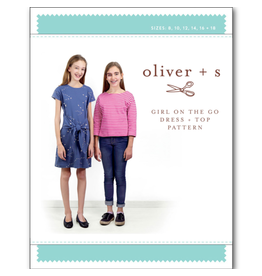 Oliver + S ON SALE - Oliver+S’s Girl On The Go Dress  + Top Pattern - Sizes 8 - 18
