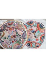 Dropcloth Samplers Disco Nap Sampler, an Alphabet Embroidery Sampler