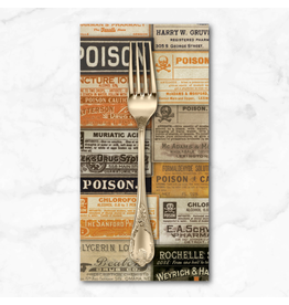 PD's Tim Holtz Collection Regions Beyond, Apothecary in Multi, Dinner Napkin