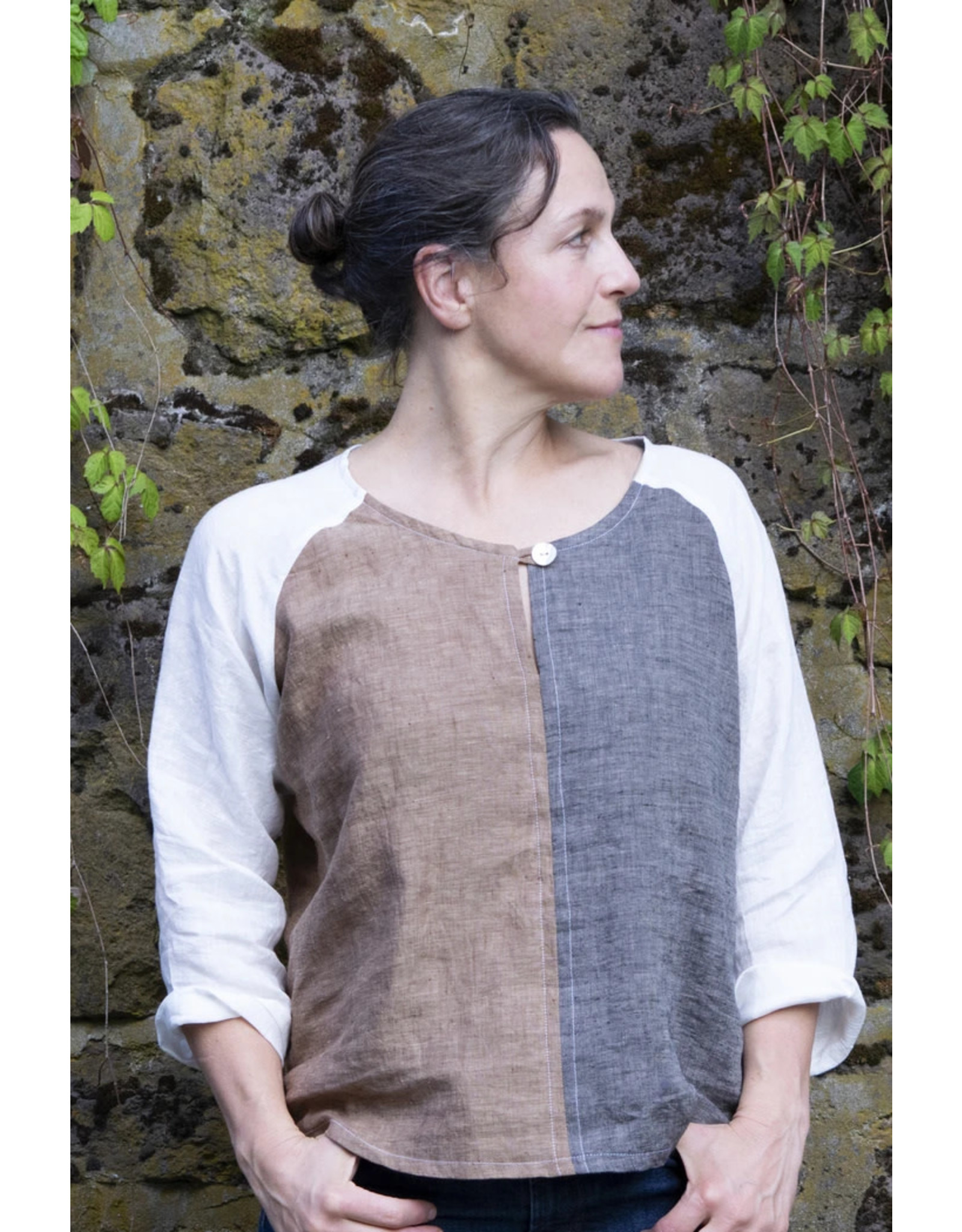 Sew House Seven ON ORDER-The Remy Raglan Shirt Pattern