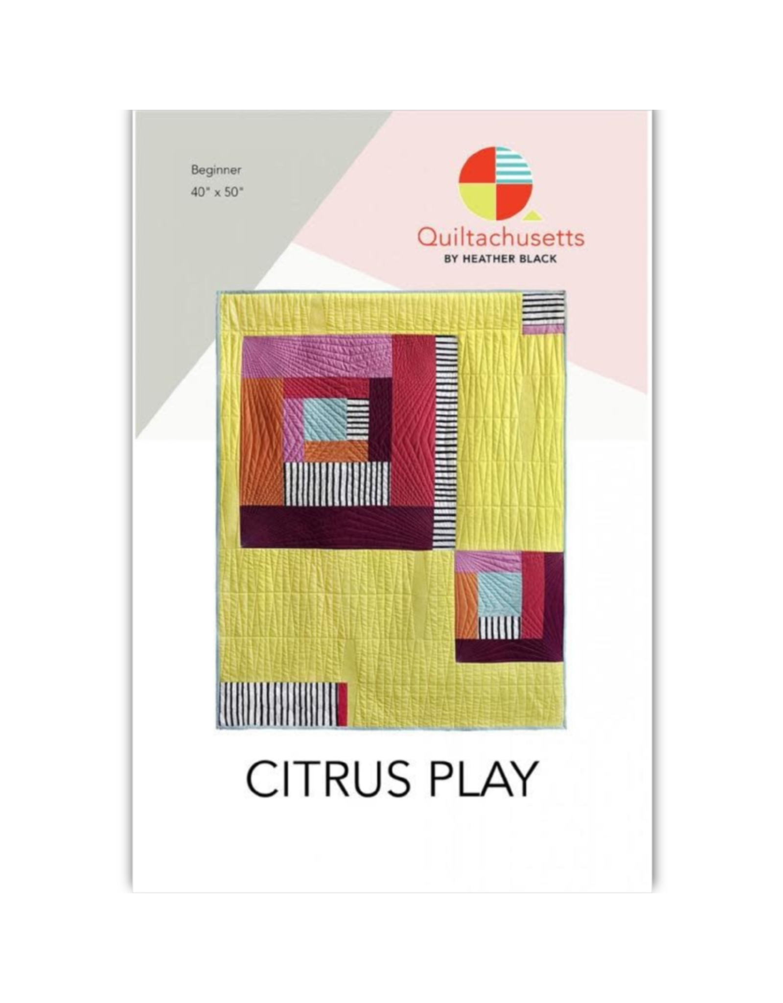 Quiltachusetts Citrus Play Quilt Kit