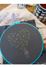 cozyblue Stargazing Embroidery Kit from cozyblue