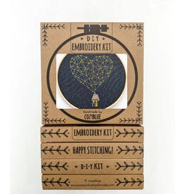 cozyblue Stargazing Embroidery Kit from cozyblue