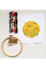 cozyblue ON ORDER-Bee Lovely Embroidery Kit from cozyblue