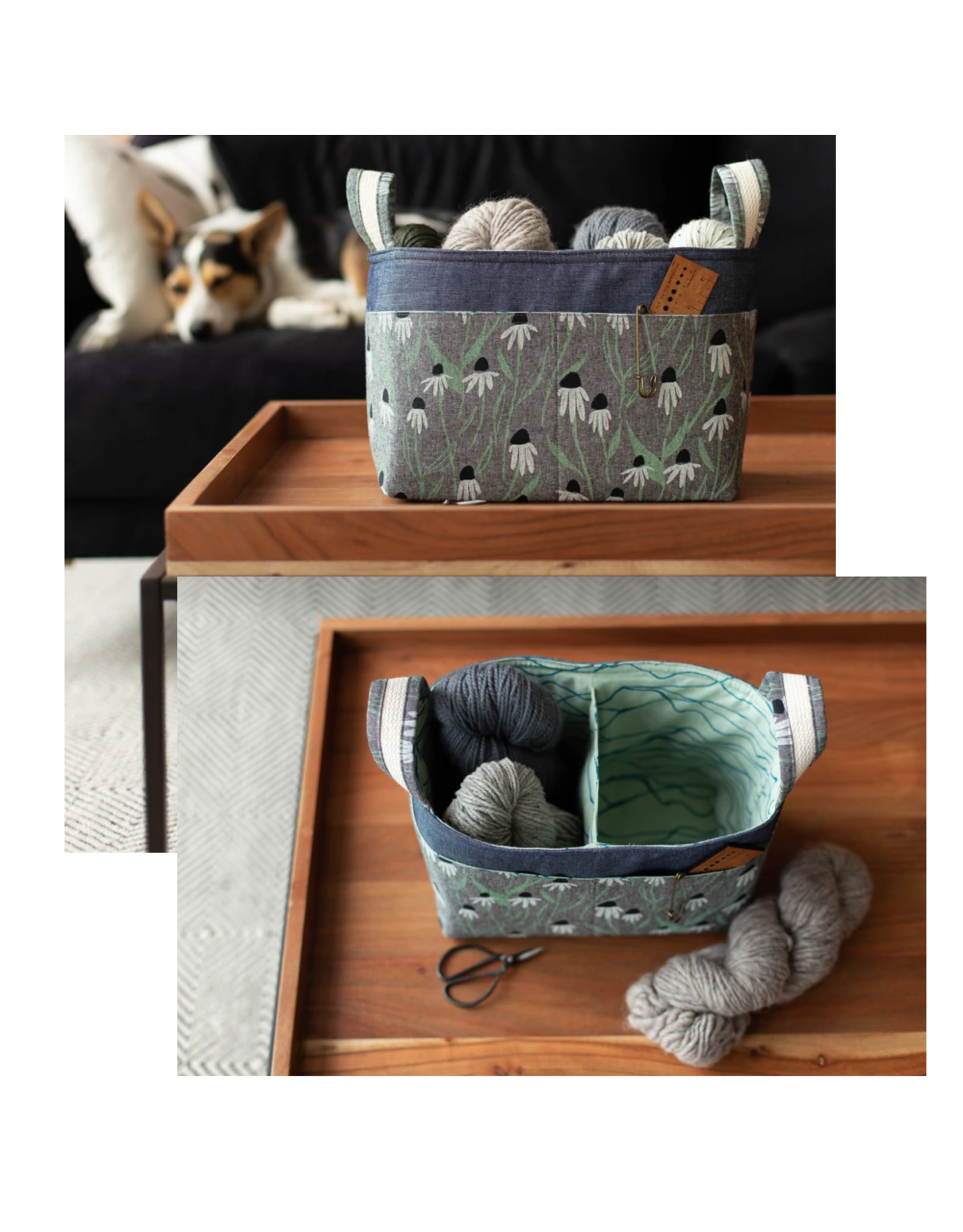 Anna Graham, Noodlehead Divided Basket Pattern (more on order)