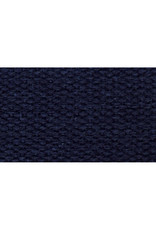 Checker Navy Cotton Webbing Strapping 1" wide, by the yard