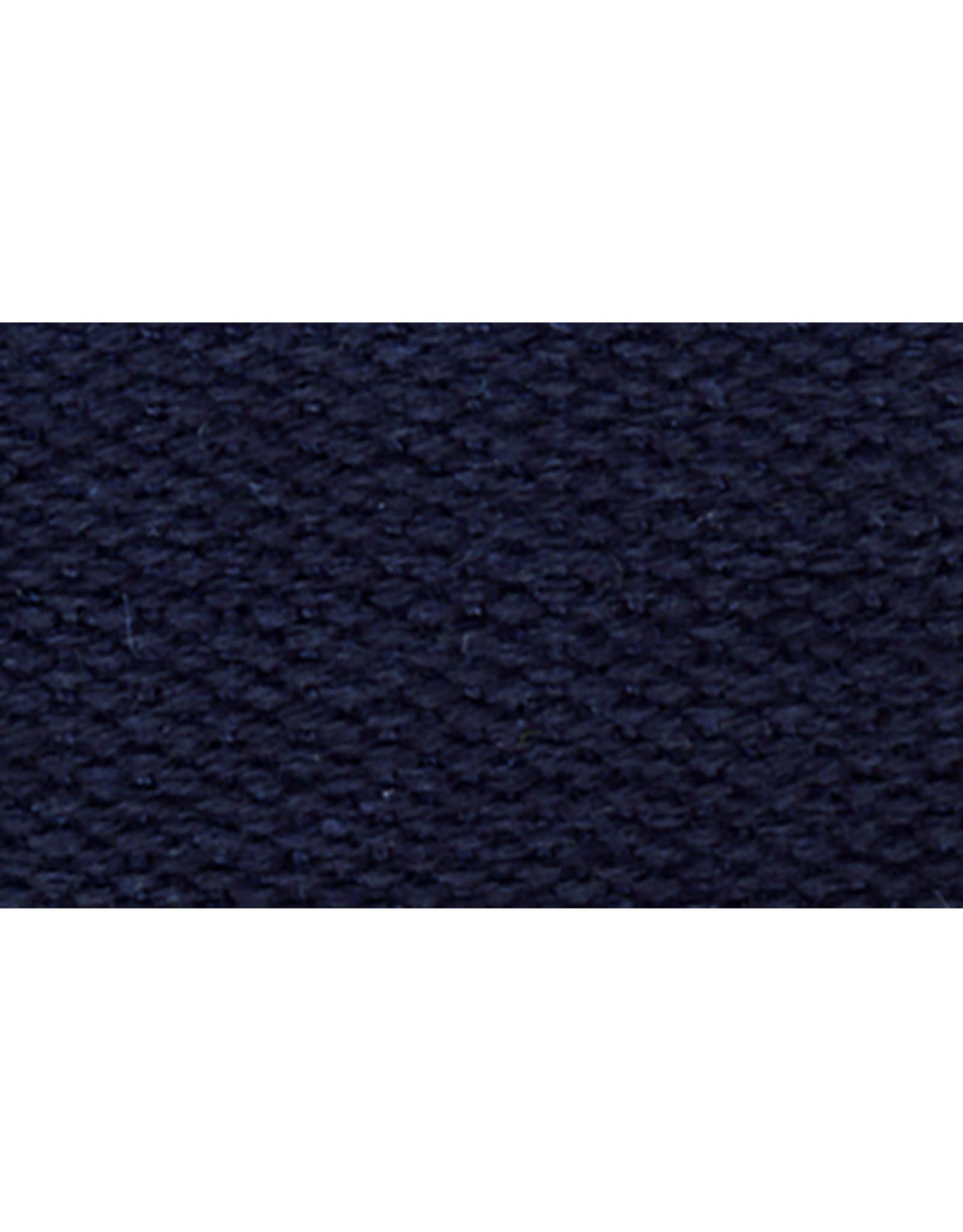 Checker Navy Cotton Webbing Strapping 1" wide, by the yard