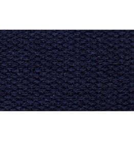 Checker Navy Cotton Webbing Strapping 1" wide, by the yard