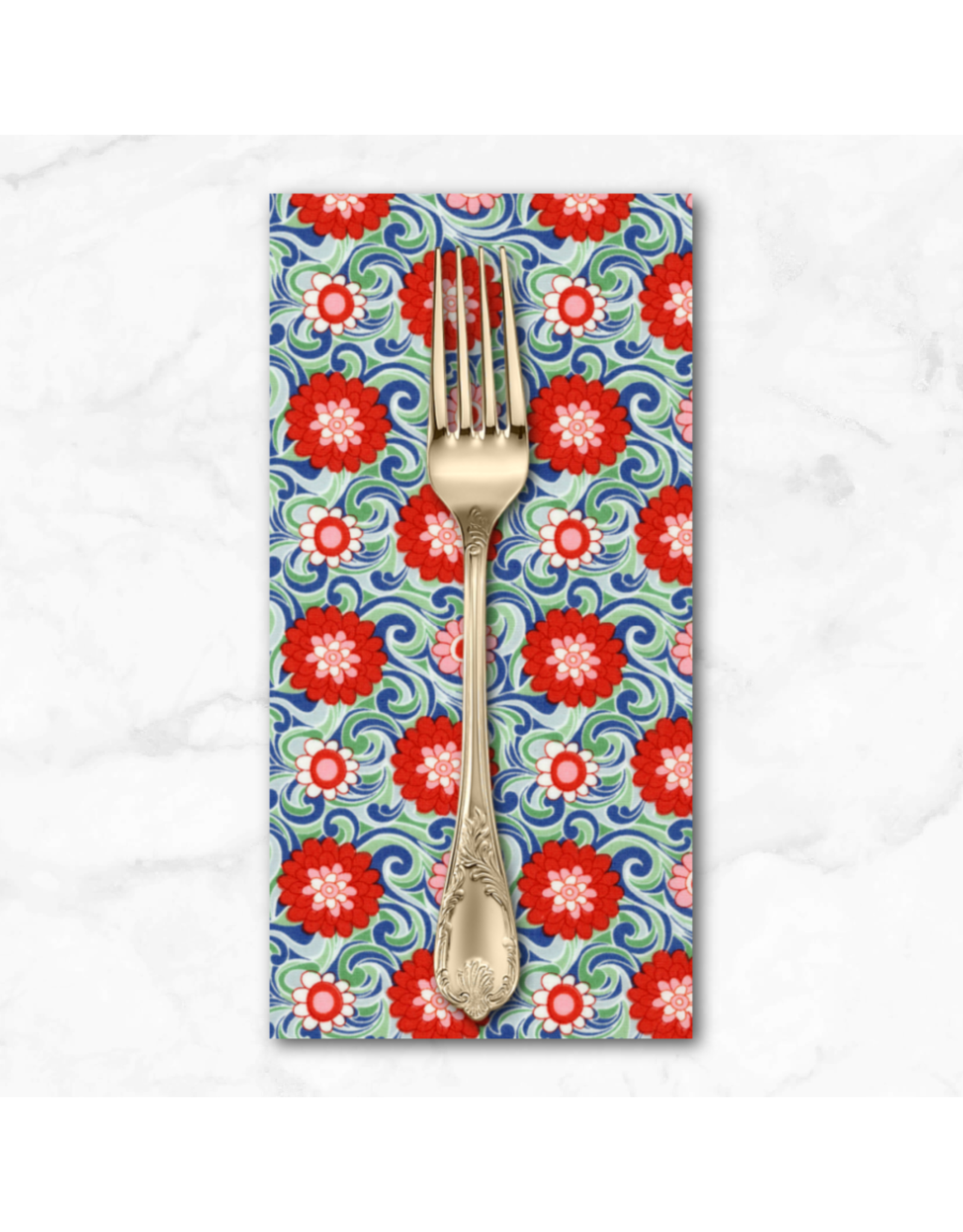 PD's Liberty of London Collection Liberty The Carnaby Collection, Carnation in Bohemian Brights, Dinner Napkin