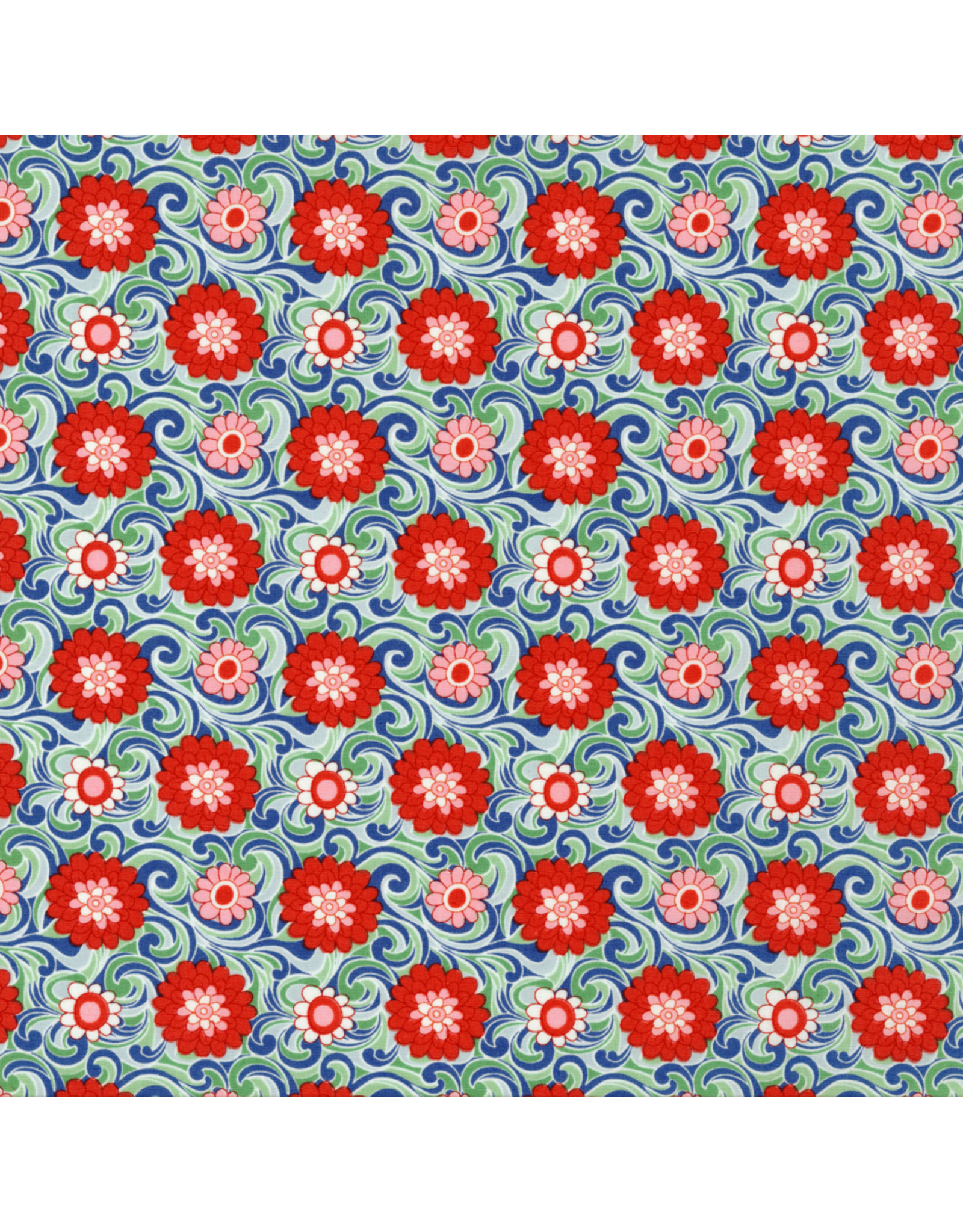 Liberty Fabrics Liberty The Carnaby Collection, Carnation in Bohemian Brights, Fabric Half-Yards