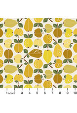Cotton + Steel Under the Apple Tree, Orchard in Golden, Fabric Half-Yards