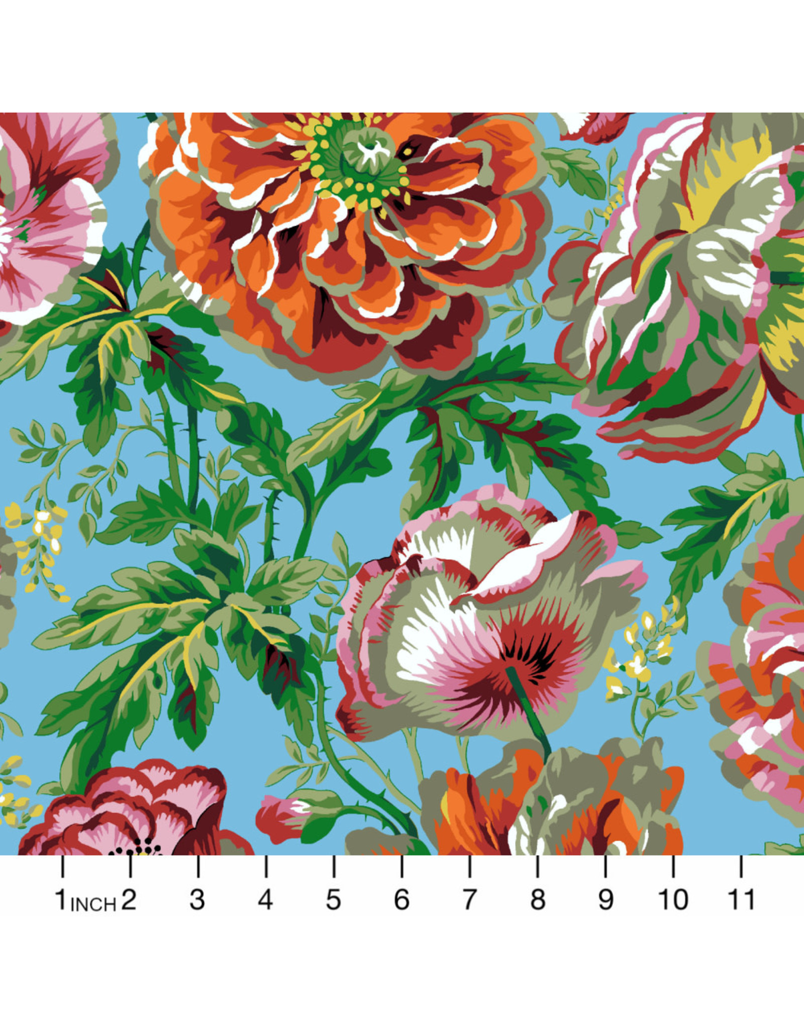 PD's Kaffe Fassett Collection Kaffe Collective 2021, Dorothy in Natural, Dinner Napkin