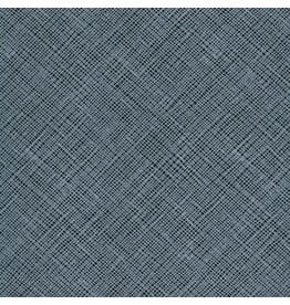 Carolyn Friedlander Collection CF Architextures, Crosshatch in Pepper, Fabric Half-Yards