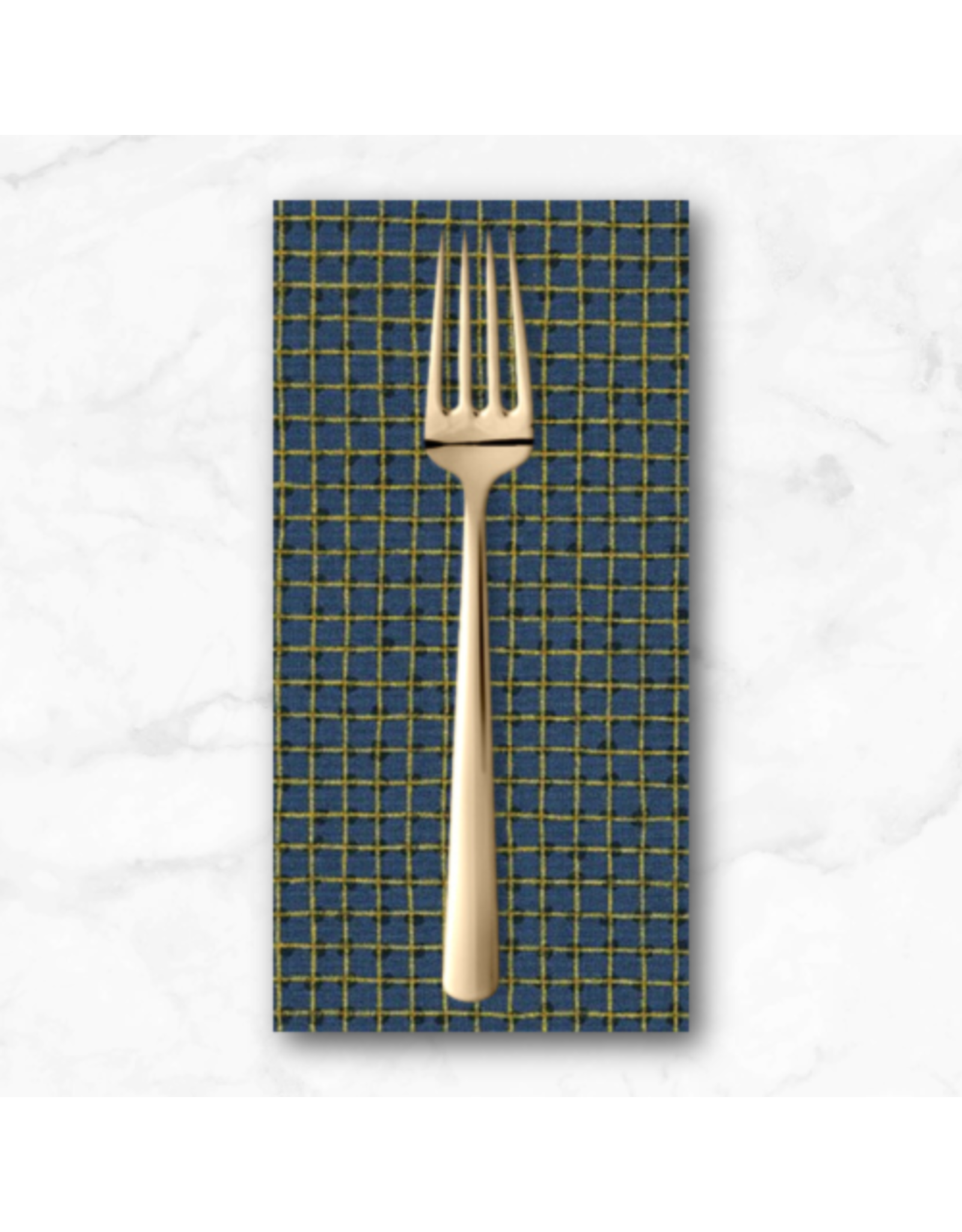 PD's Carolyn Friedlander Collection Collection CF Metallic, Dot Grid in Chalkboard, Dinner Napkin