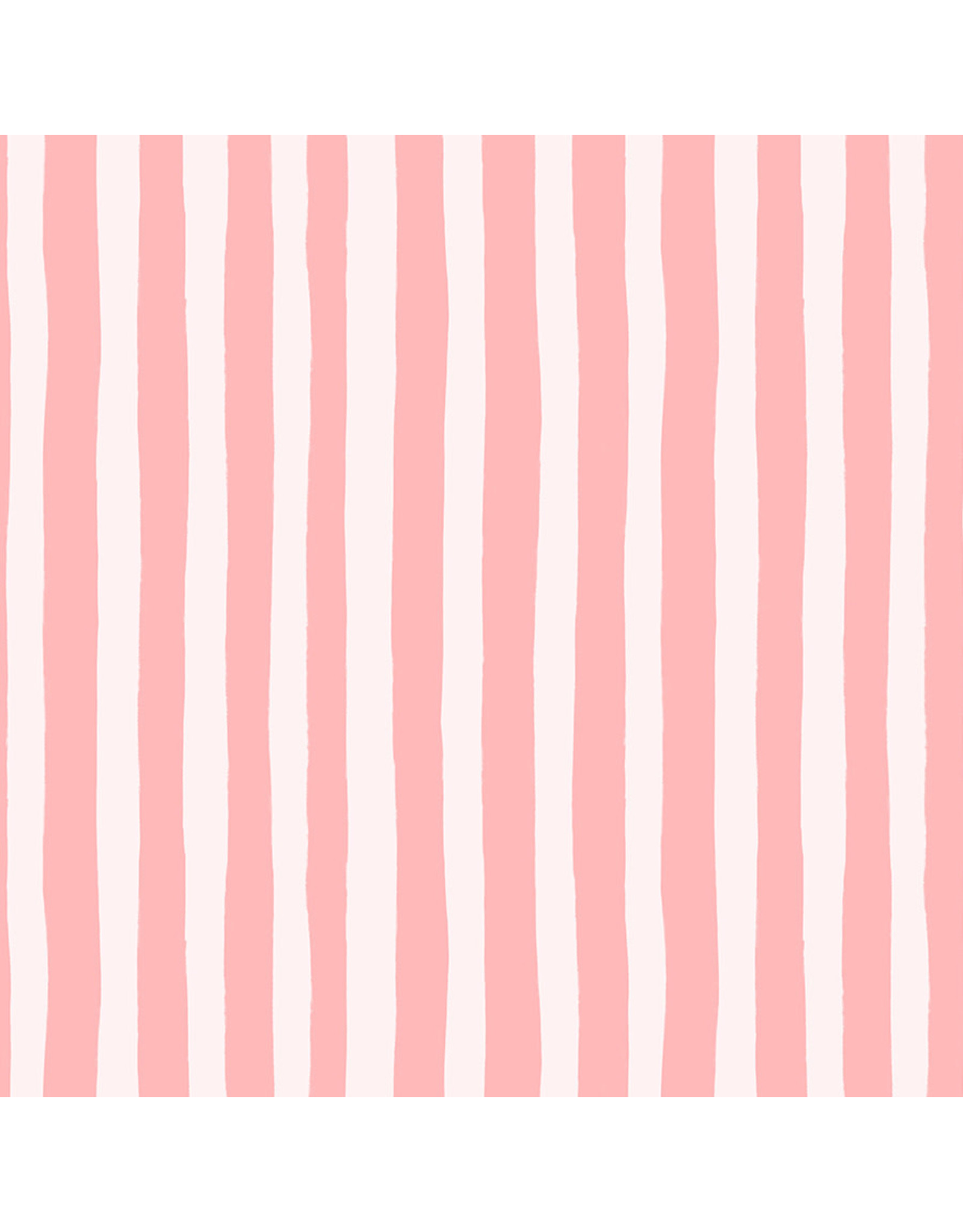 Phoebe Wahl Garden Jubilee, Stripes in Pink, Fabric Half-Yards