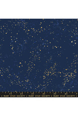 Rashida Coleman-Hale Ruby Star Society, Speckled New in Navy, Fabric Half-Yards